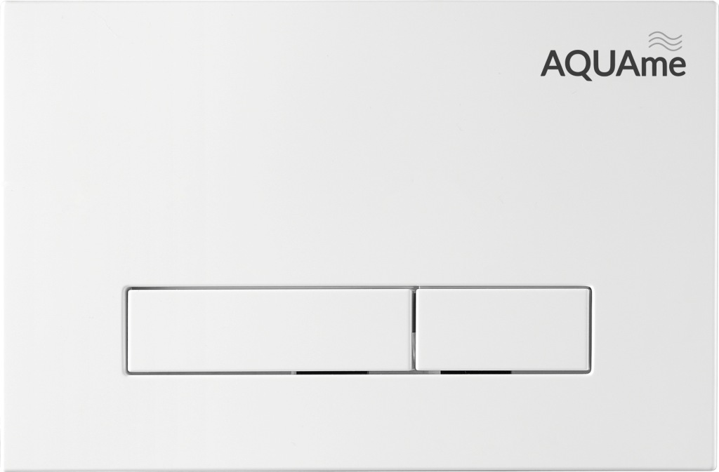AQM4103W Панель смыва AQUAme, белый