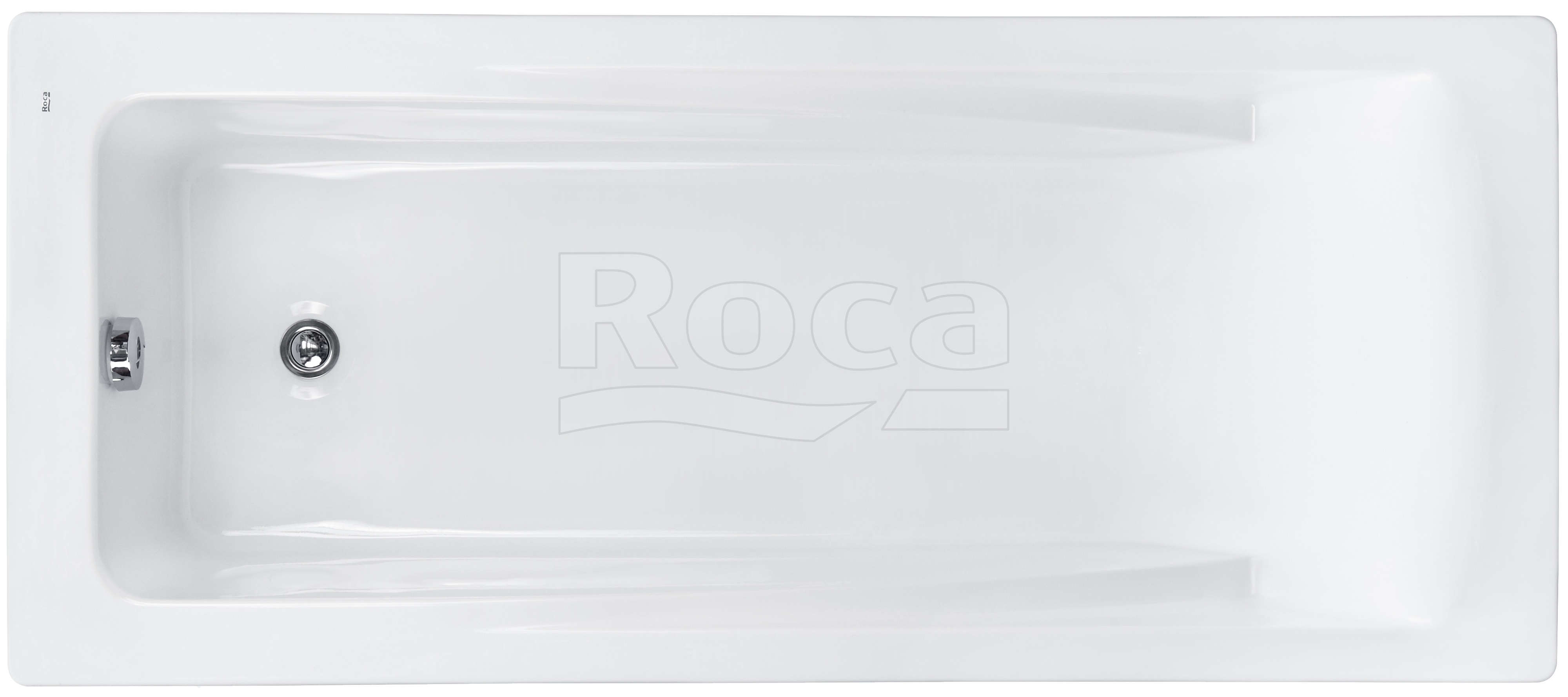 Roca Z.RU93.0.276.8 Hall Ванна акриловая 1700х750 мм, 220 л, прямоугольная белая