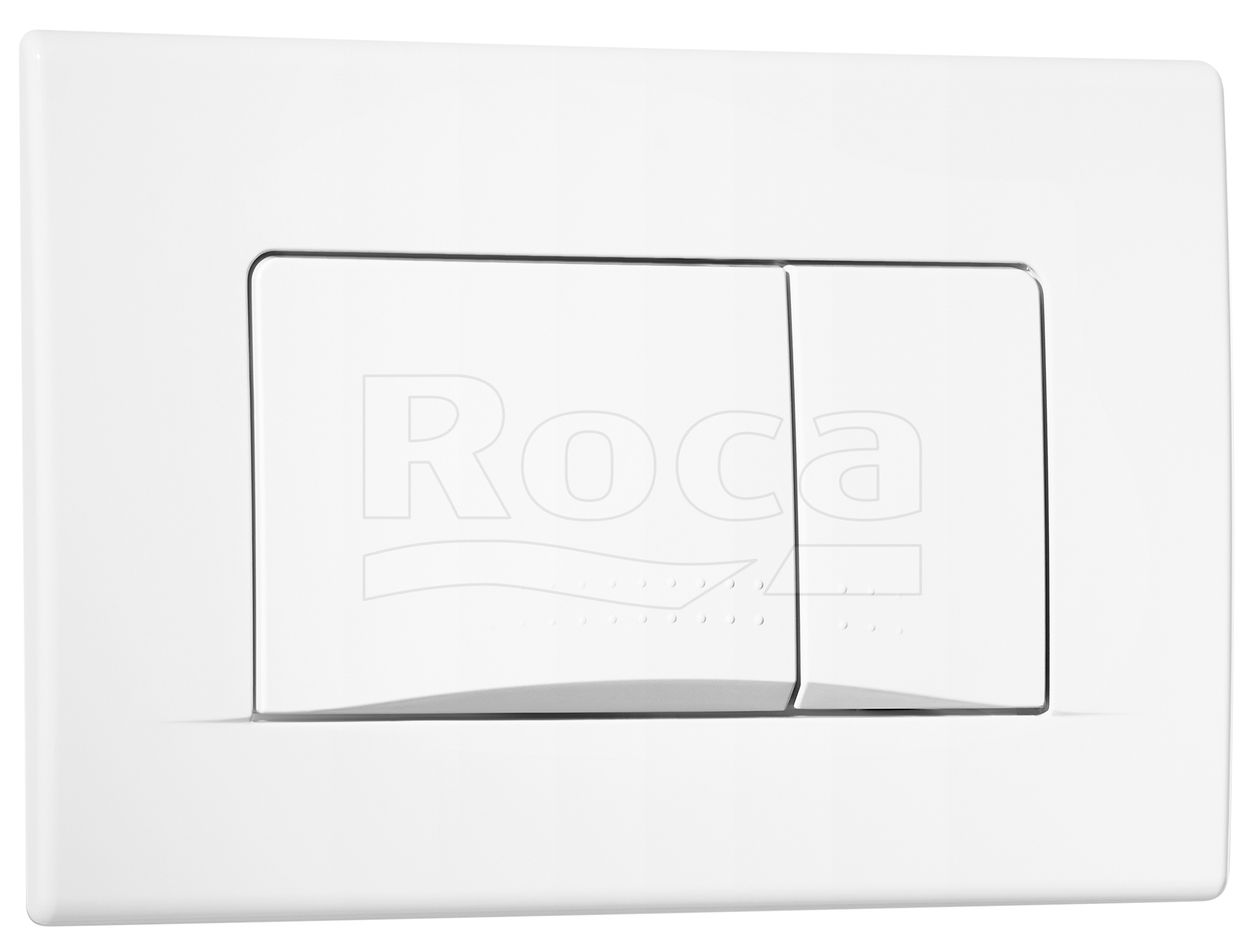 Roca 7.8901.1.30B.0 Active 32B Накладная панель, 2 объема, 255х170х18 мм, белый