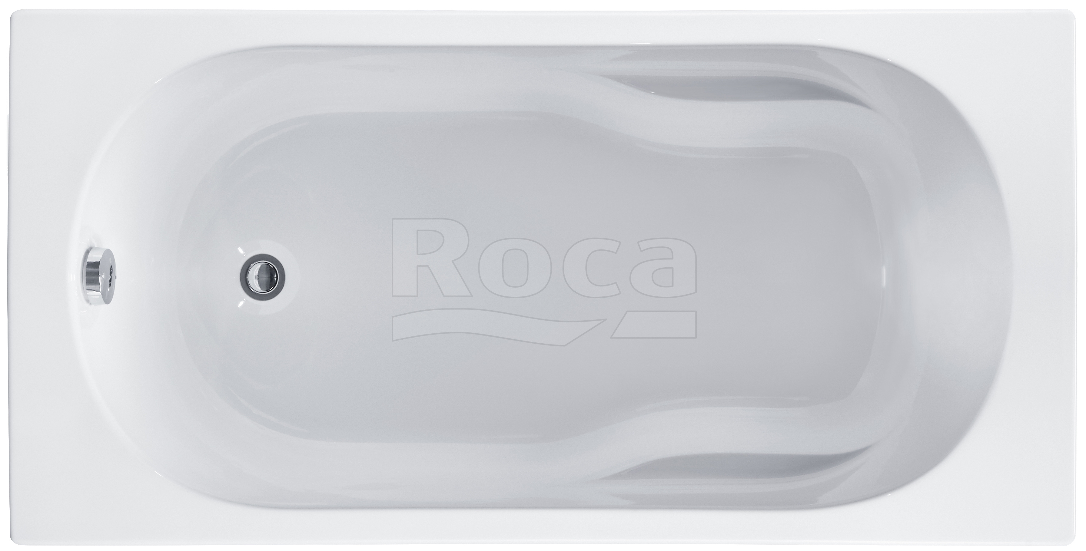 Roca Z.RU93.0.289.4 Genova-N Ванна акриловая 1500x750 мм 235 л, прямоугольная белая