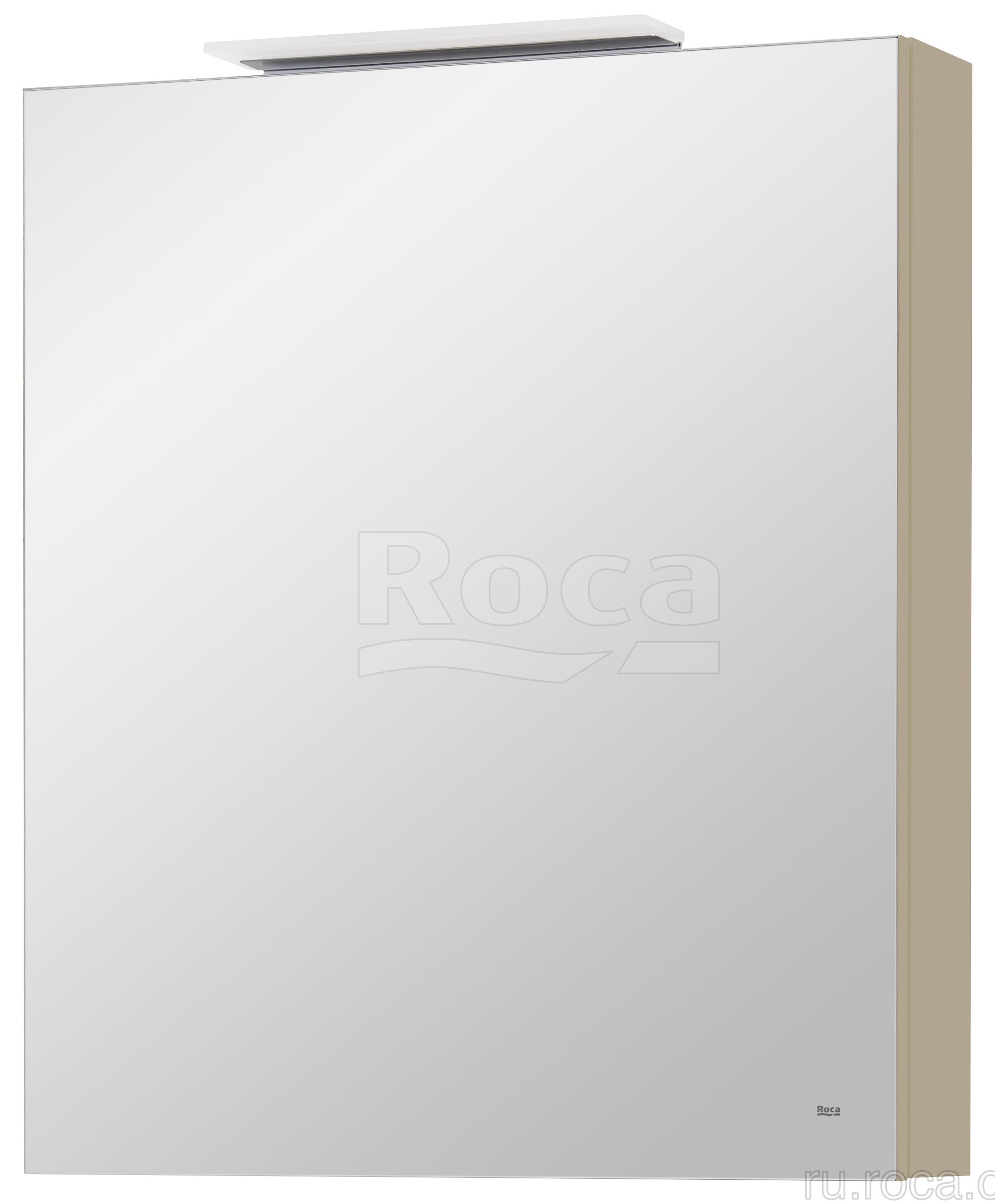 Roca A.8576.4.551.5 OLETA зеркальный шкаф левый 600 мм, c LED-светильником, капучино