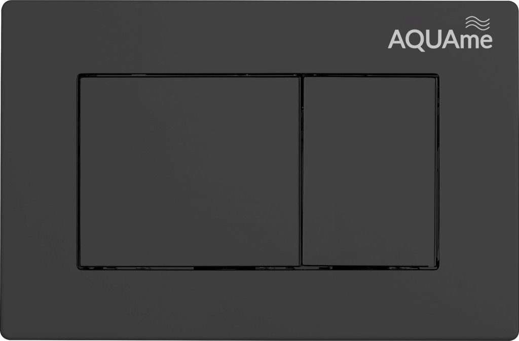 AQM4102B Панель смыва AQUAme, черный