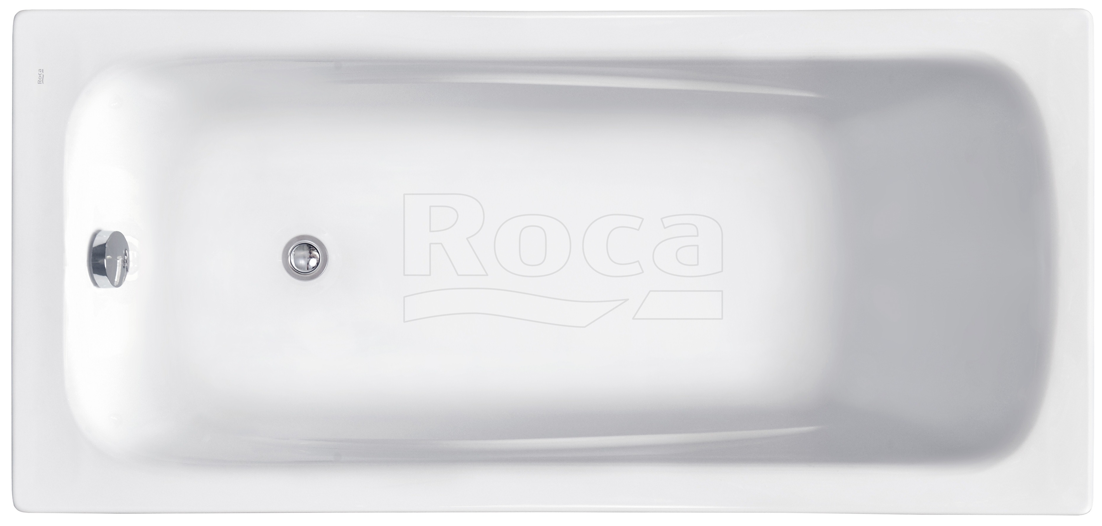 Roca Z.RU93.0.298.5 Line Ванна акриловая 1600х700 мм, 210 л, прямоугольная, Белая ZRU9302985