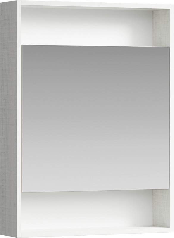 AQ SIT0406DK Сити Шкаф-зеркало правый/левый, дуб канадский, 600х800х150 мм
