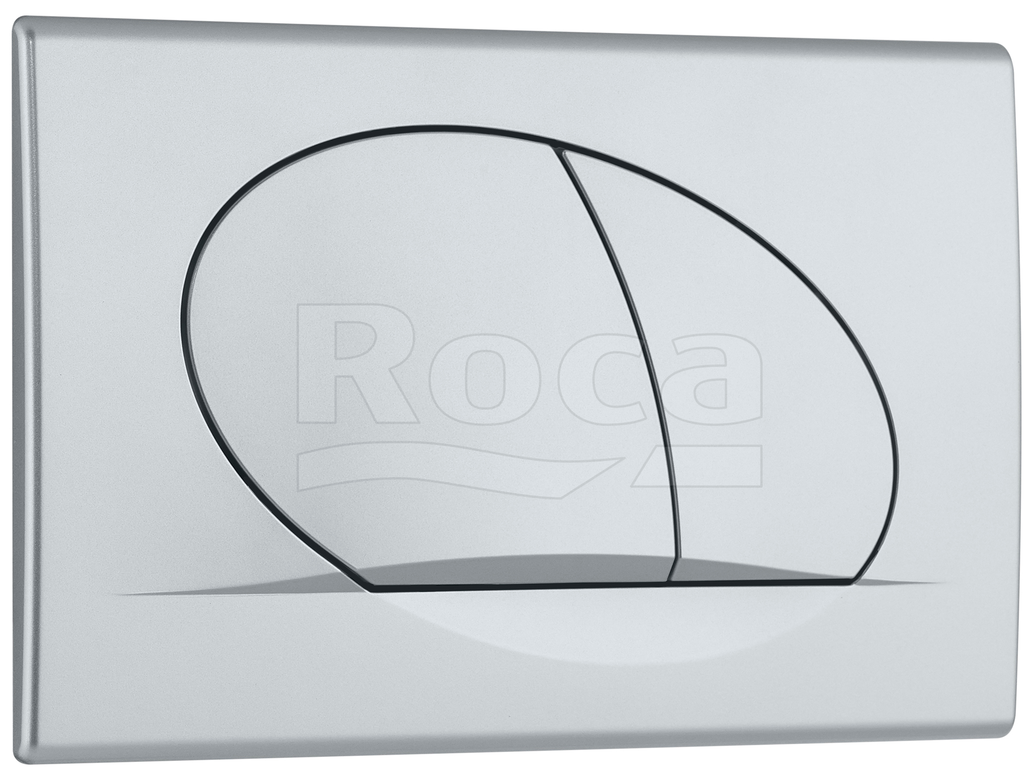Roca 7.8901.1.40B.2 Active 42B Накладная панель, 2 объема, 255х170х18 мм, Хром матовый