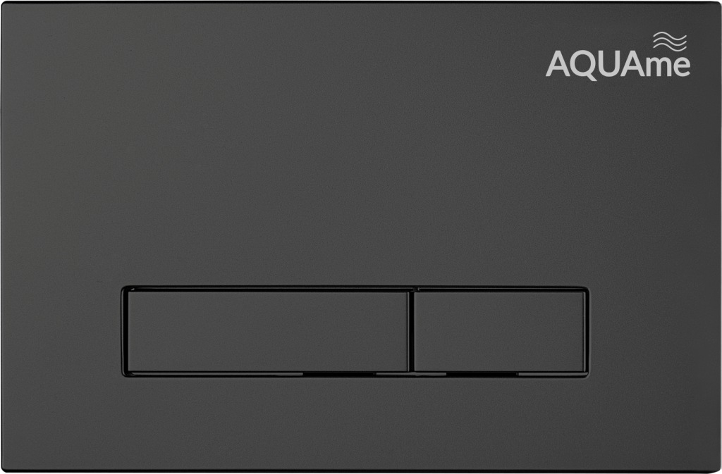 AQM4103B Панель смыва AQUAme, черный