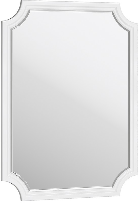 AQ LAD0207W LaDonna Зеркало с декоративной огранкой (фацет), 720х995 мм, Белое