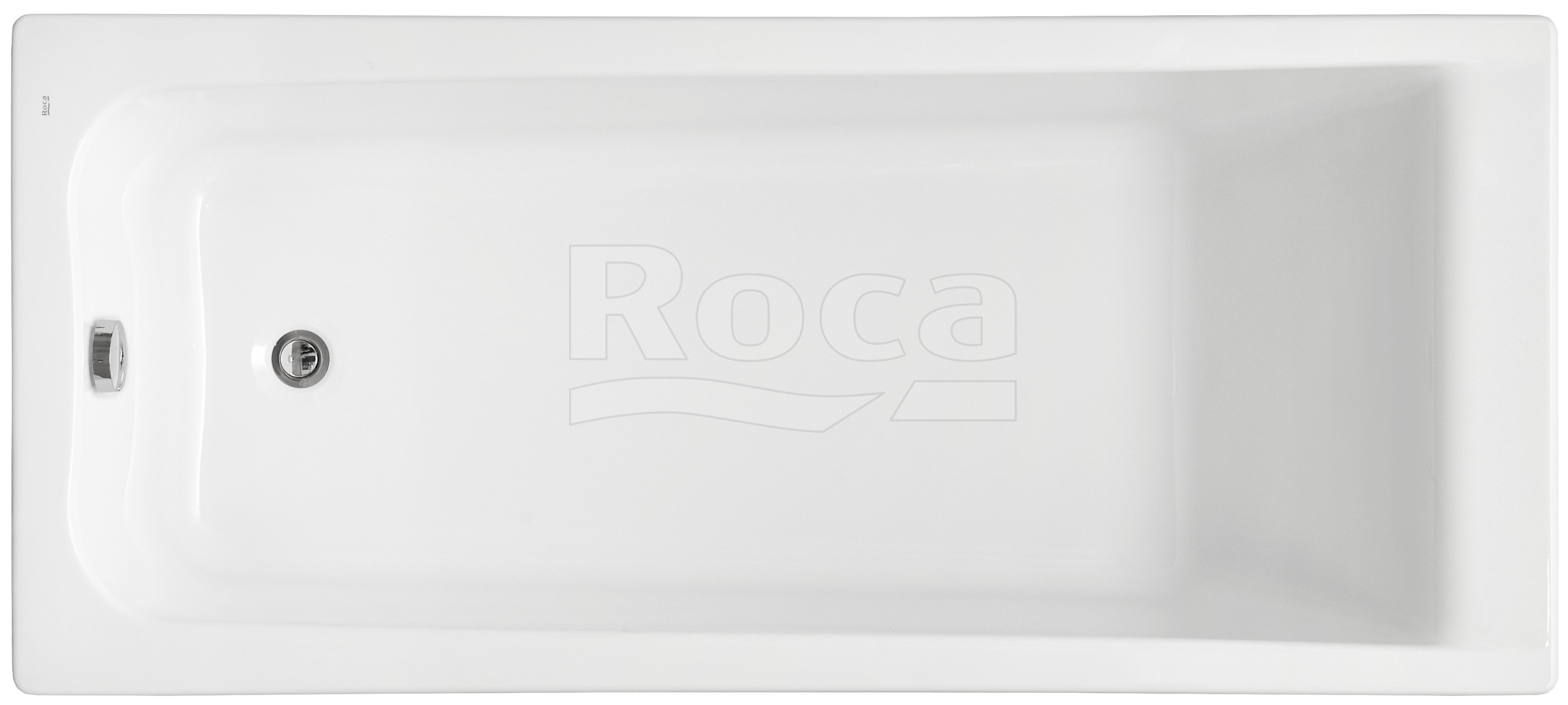 Roca 7.2486.1.900.0 Elba Ванна акриловая 1600х750, прямоугольная белая