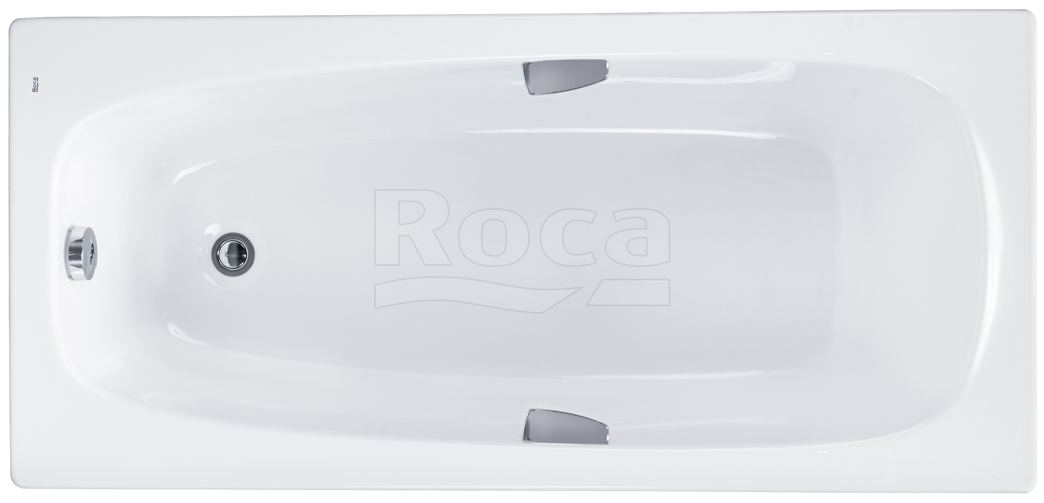 Roca Z.RU93.0.278.7 Sureste Ванна акриловая 1600х700 мм, 220 л, прямоуг., с отв. для ручек, Белая