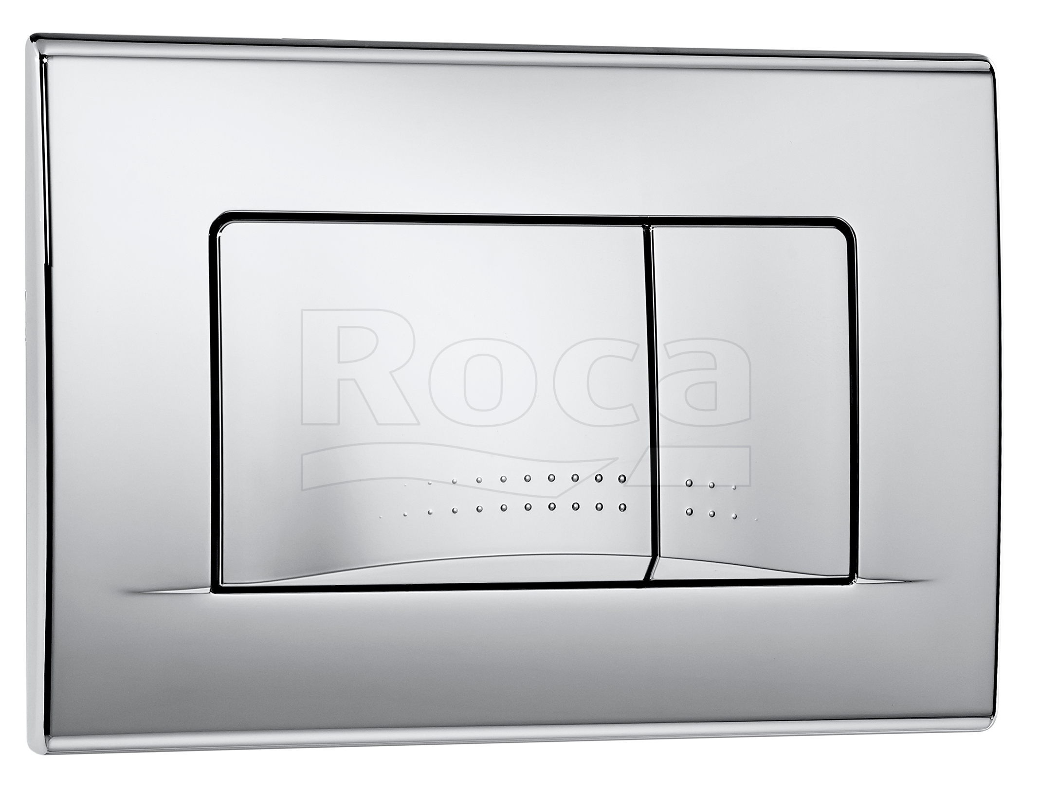 Roca 7.8901.1.30B.1 Active 32B Накладная панель, 2 объема, 255х170х18 мм, Хром глянцевый