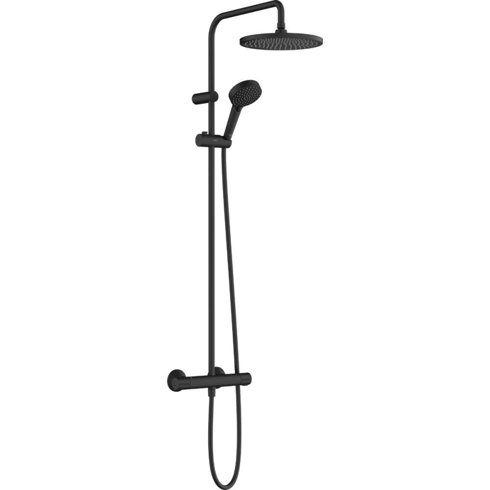 HG 26 428 670 Vernis Blend Душевая система Showerpipe 240 с термостатом для душа, EcoSmart, мч