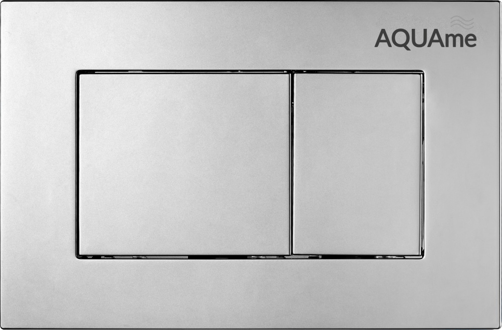AQM4102S Панель смыва AQUAme, сатиновый