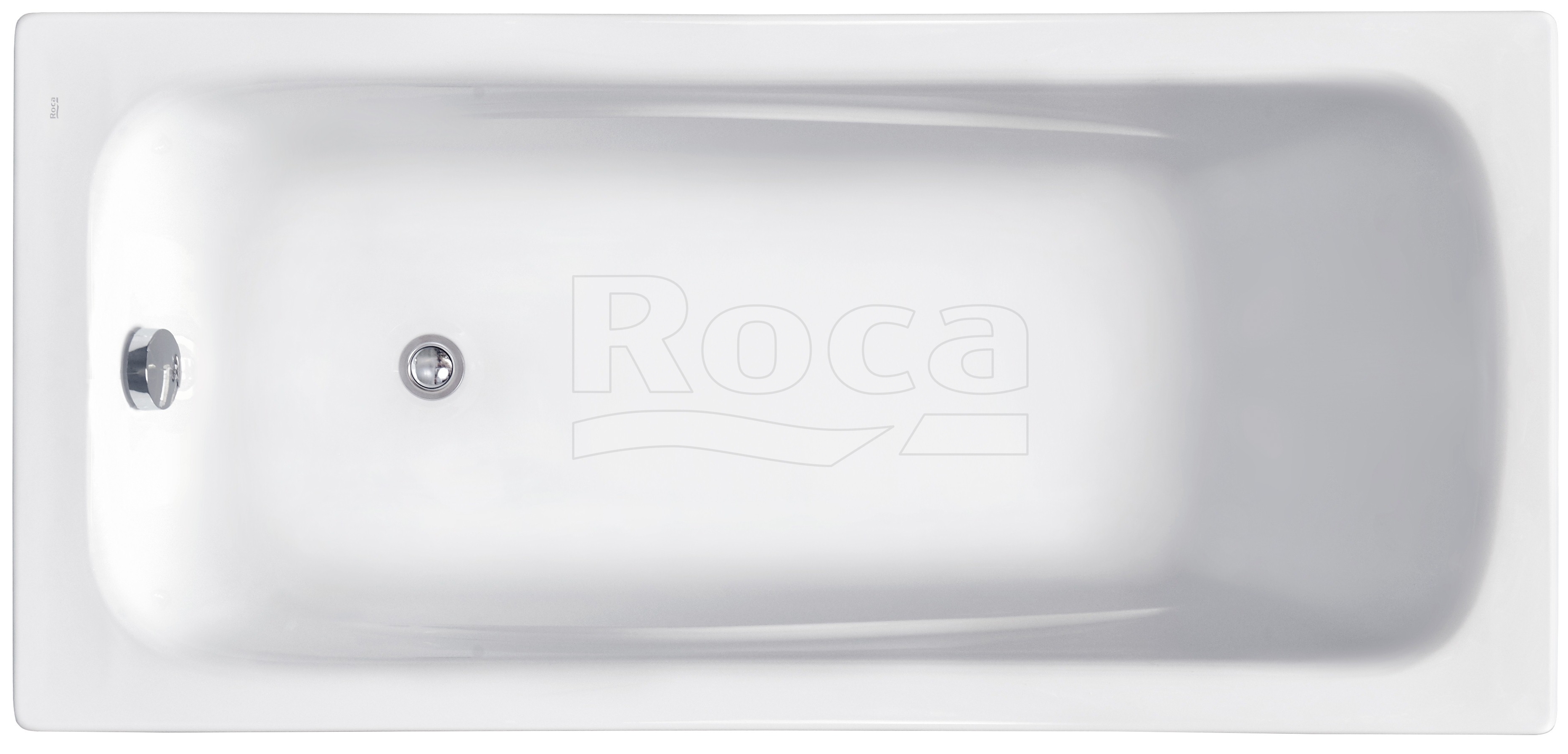 Roca Z.RU93.0.292.4 Line Ванна акриловая 1700х700 мм, 220 л, прямоугольная, Белая