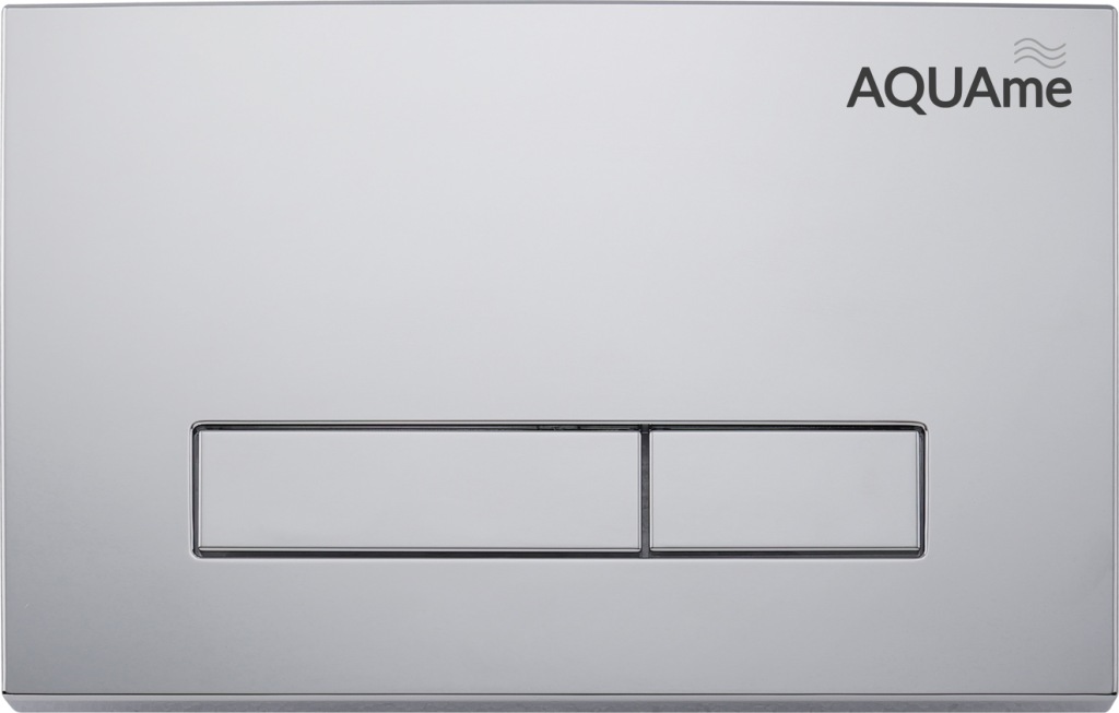 AQM4103CR Панель смыва AQUAme, хром