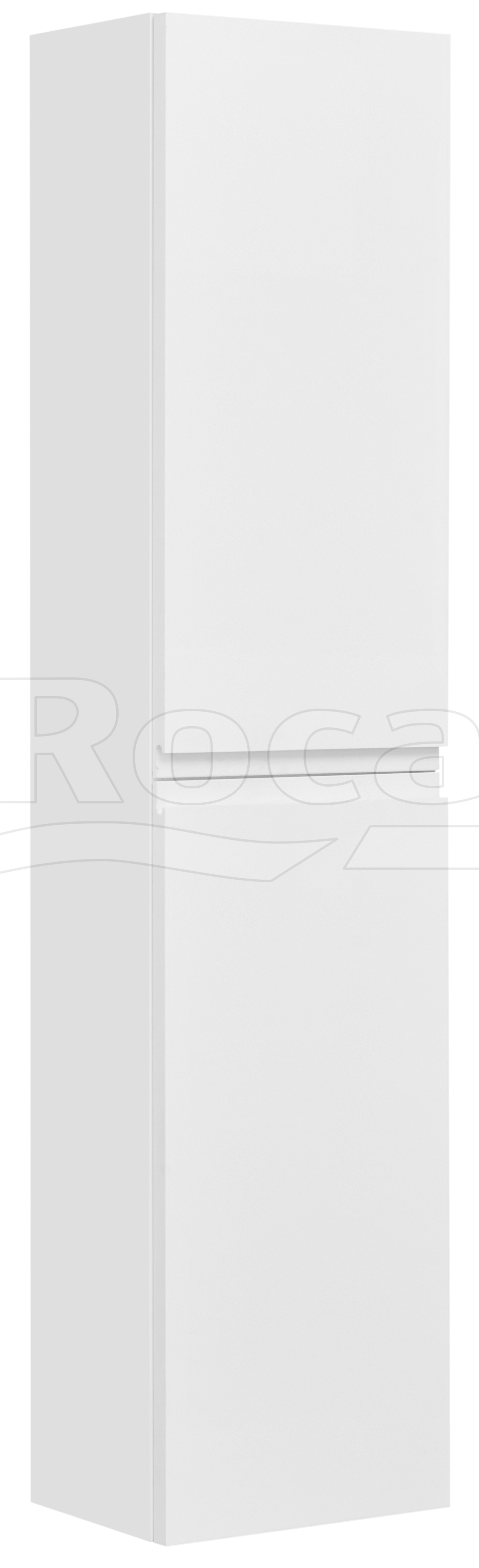 Roca A857650806 Oleta Пенал подвесной универсальный, пр/лев., 350x257x1500 мм, Белый глянец