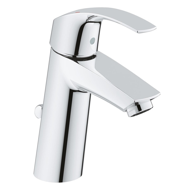 *СНЯТ*Grohe 23 322 001 замена на 23322003 Eurosmart Смеситель для раковины 83 мм, со сливным гарн