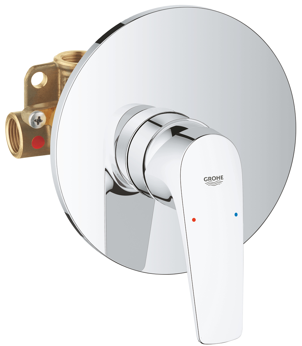 Grohe 29 112 000 BauFlow Смеситель для 1 потребителя, встраиваемый, Комплект