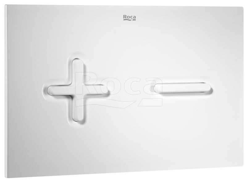 Roca 7.8900.8.500.0 Накладная панель PL6, 250х160 мм, 2 режима, Белая