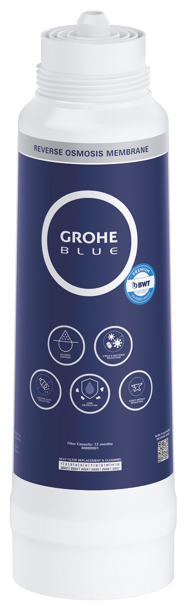 Grohe 40 880 001 Blue Фильтр мембранный, по технологии обратного осмоса, 1,5 л/мин