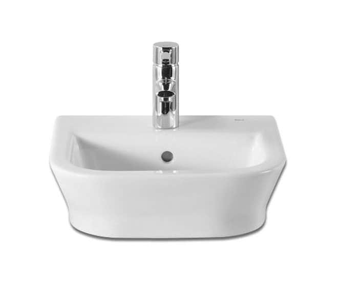 Roca 7.3274.7.700.0 The Gap Раковина накладная 450x420, с отв. под смеситель, с отв. перелива