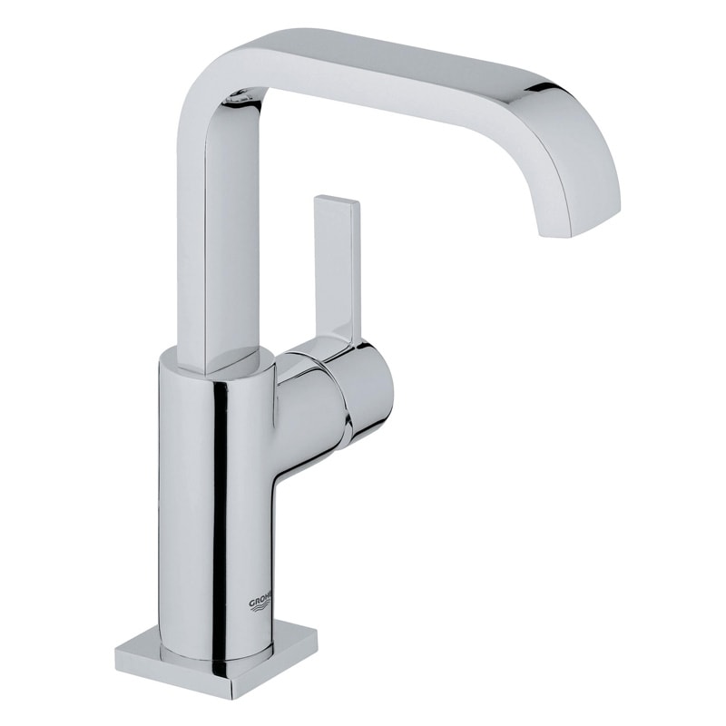 Grohe 23 076 000 Allure Смеситель для раковины 191 мм, гладкий, EcoJoy