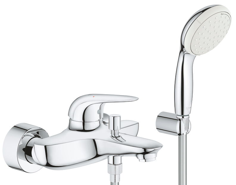 Grohe 23 729 30A Eurostyle Смеситель для ванны с душевым набором