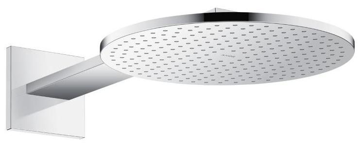 AX 35 303 000 ShowerSolutions Верхний душ Ø300 мм, 2 реж., мет., бок. кроншт. 450 мм (внеш м ч)