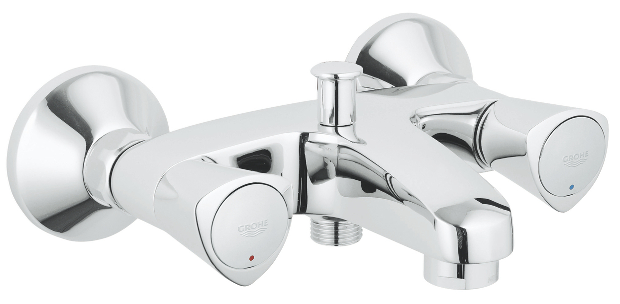 Grohe 25 483 001 Costa S Смеситель для ванны, керамика 180°