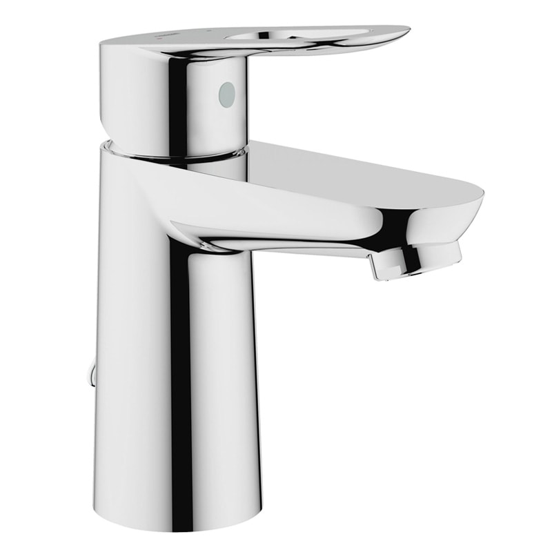 Grohe 23 336 000 BauLoop Смеситель для раковины 87 мм, цепочка, EcoJoy