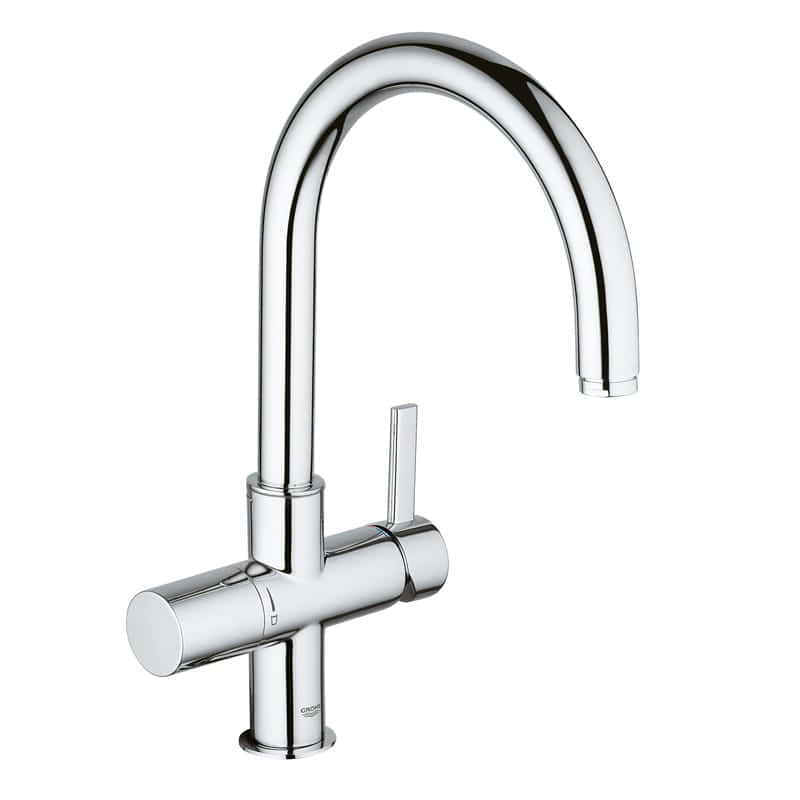СНЯТGrohe 123375 Смеситель кухонный, Grohe Blue G7 без электроники, б/ф, универсальный