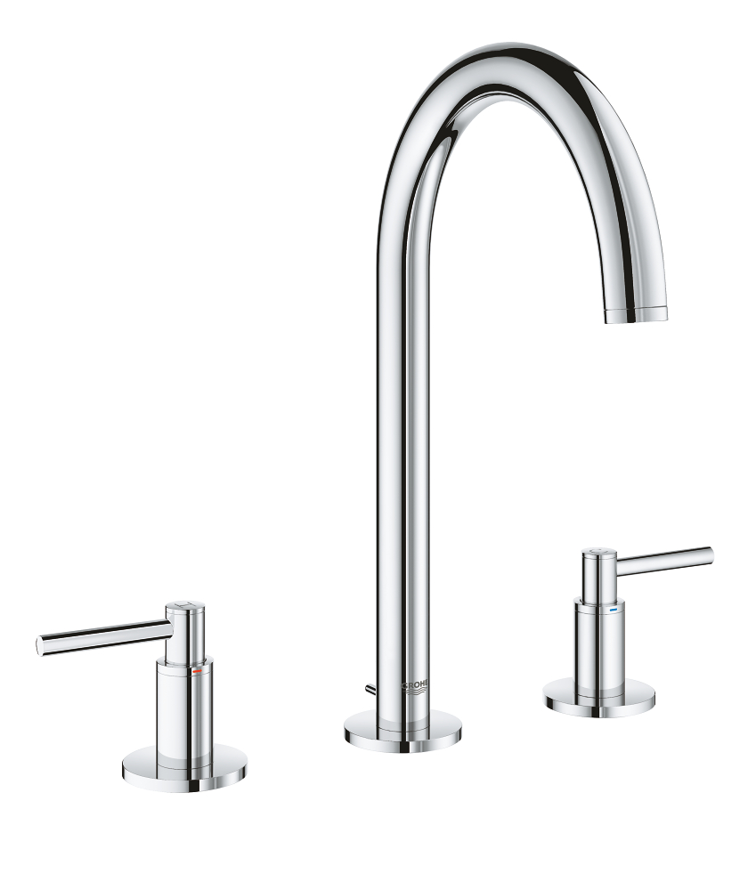 Grohe 20 009 003 Atrio Смеситель для раковины 190 мм, на 3 отв., со сливным гарн., Комплект
