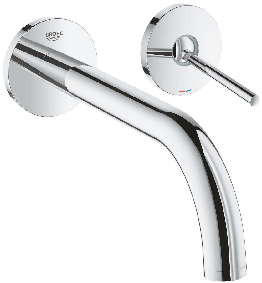 Grohe 19 918 003 Atrio Joy Смеситель для раковины 221 мм, на 2 отв., настен., (внешняя монт. ч.)