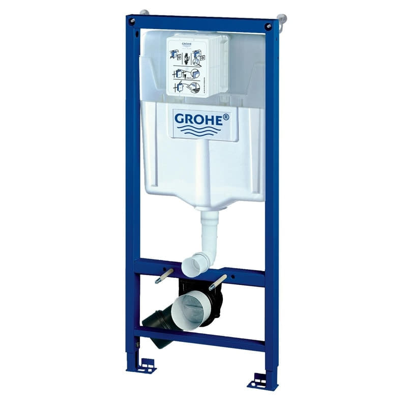 Grohe 38 536 001 Rapid SL 2в1, для подвесного унитаза, 1.13 м, Набор (рама+уголки)