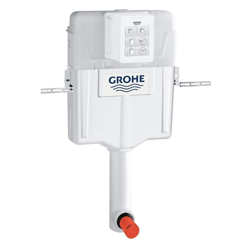 Grohe 38 661 000 GD2 Смывной бачок, 6-9 л, пневмо, без накладной панели управления