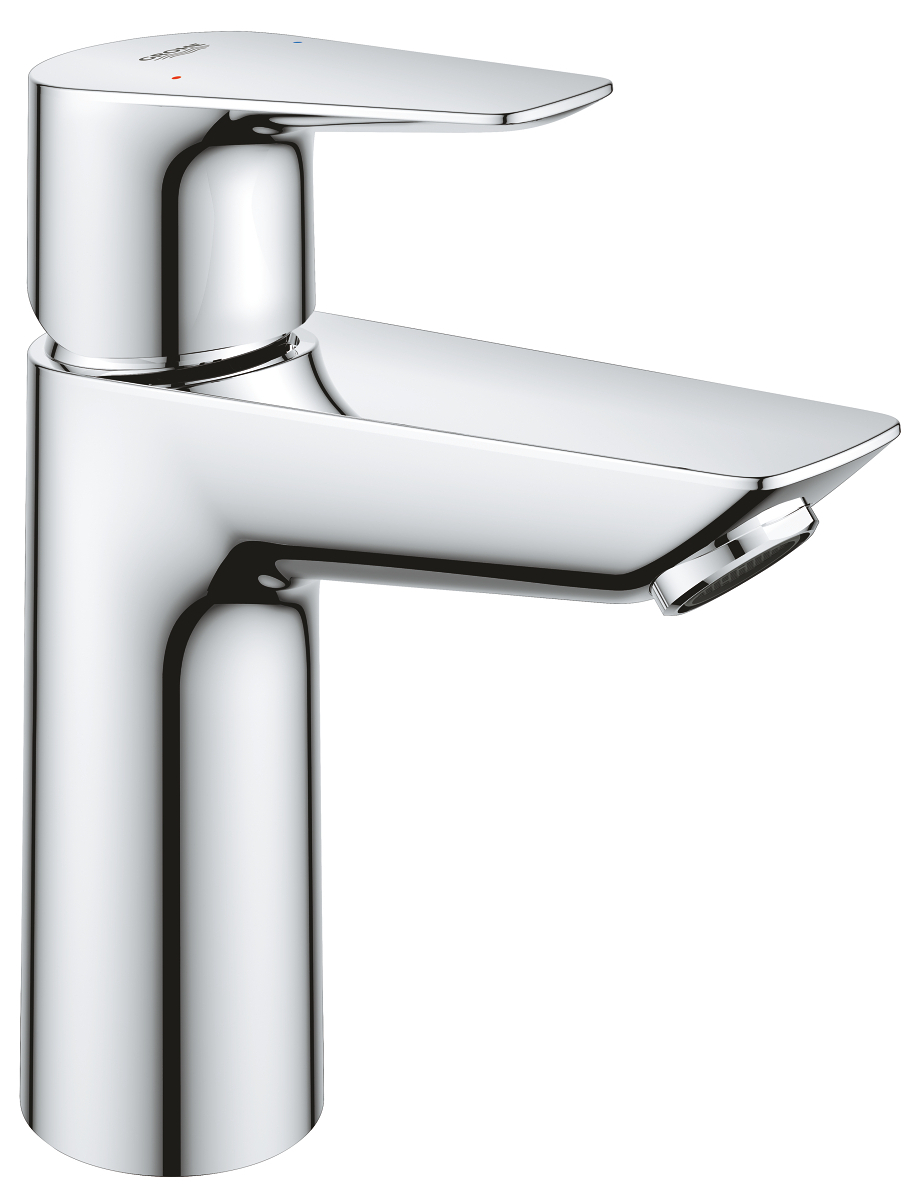 Grohe 23 901 001 BauEdge Смеситель для раковины 108 мм, PushOpen, 5.7 л/мин