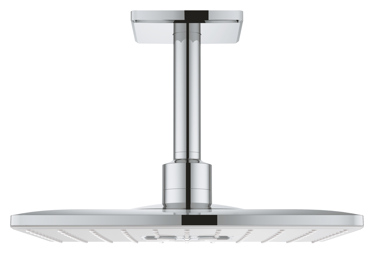 Grohe 26 481 LS0 Rainshower SmartActive Cube Верхний душ 310х310 мм, 2 реж., с потол. кр. 142 мм