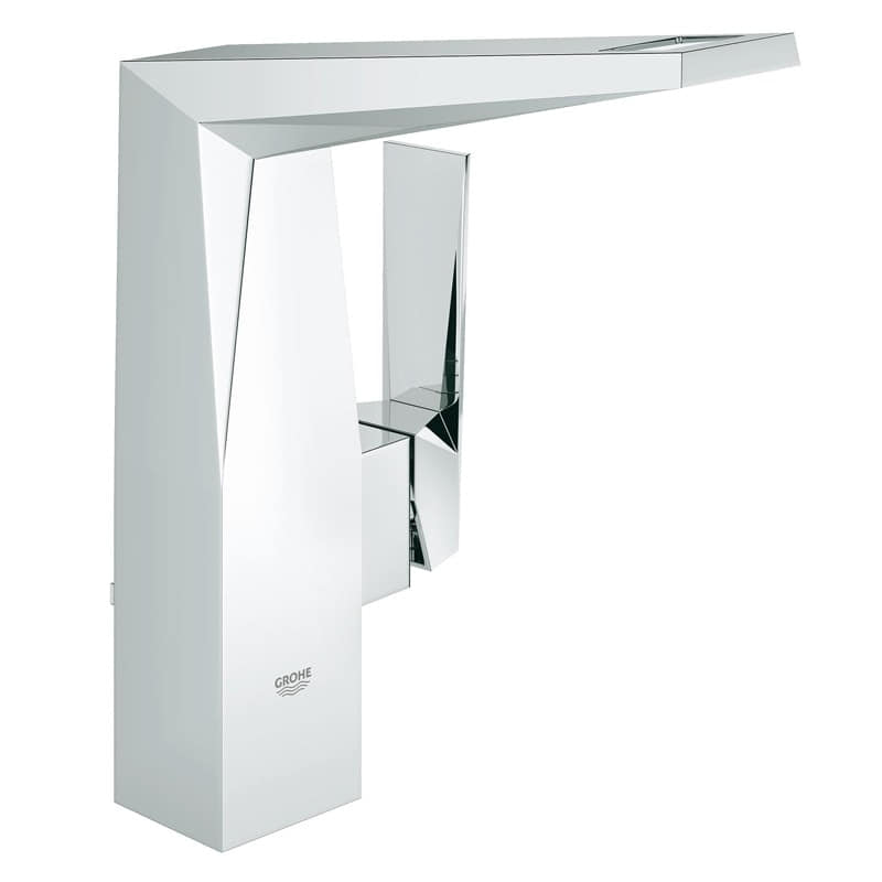 Grohe 23 109 000 Allure Brilliant Смеситель для раковины 201 мм, со сливным гарнитуром, EcoJoy