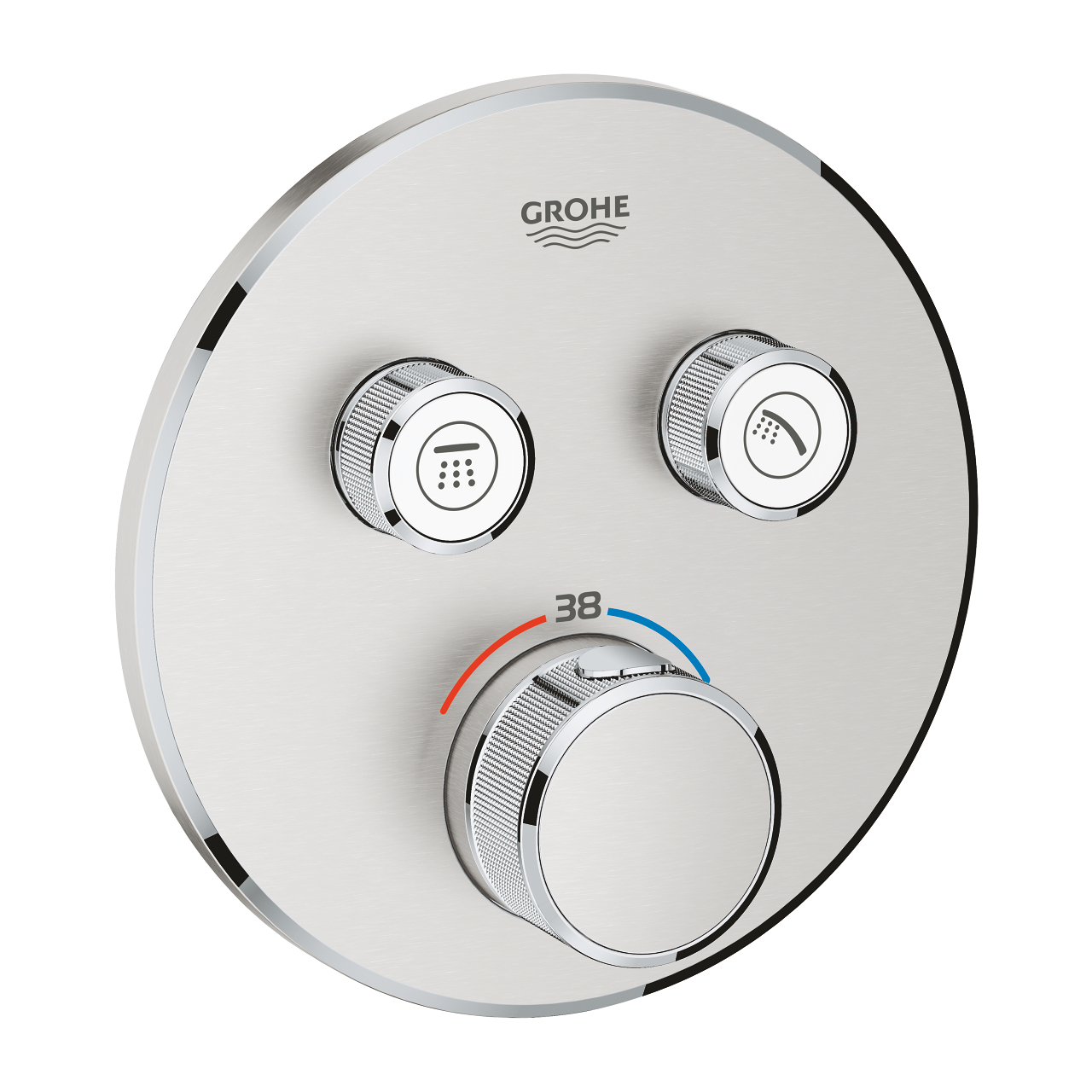 Grohe 29 119 DC0 Grohtherm SmartControl Термостат для 2х потребителей (внешняя монт. часть)