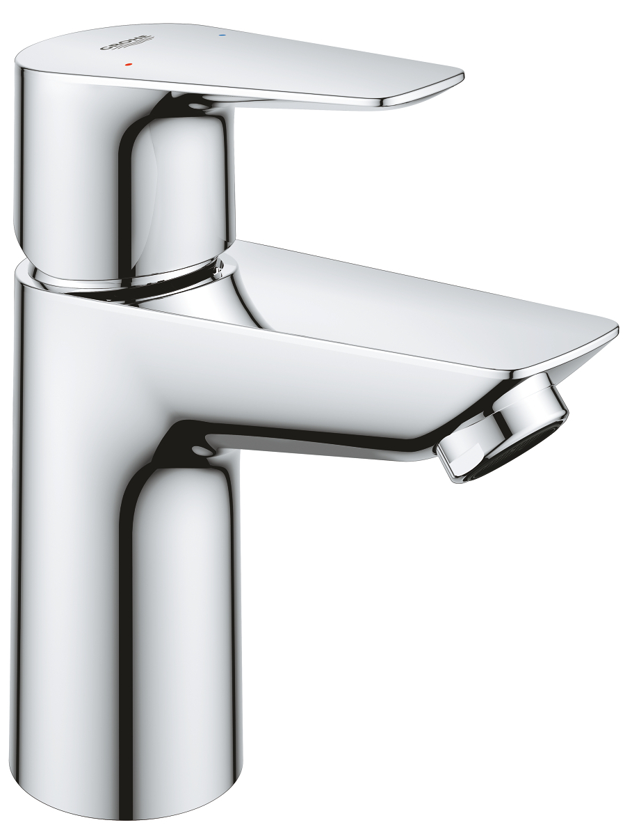 Grohe 23 896 001 BauEdge Смеситель для раковины 87 мм, PushOpen, LowFlow 3.5 л/мин