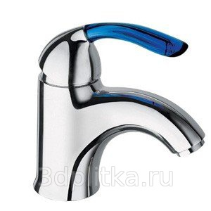 AQ 490 03 (Blue/Chr) Ручка для cмесителя 221