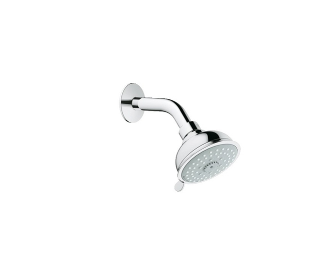 *СНЯТ*Grohe 26 089 000 New Tempesta Rustic Верхний душ Ø100 мм, 4 режима (Rain O2/Rain/Massage/Jet)