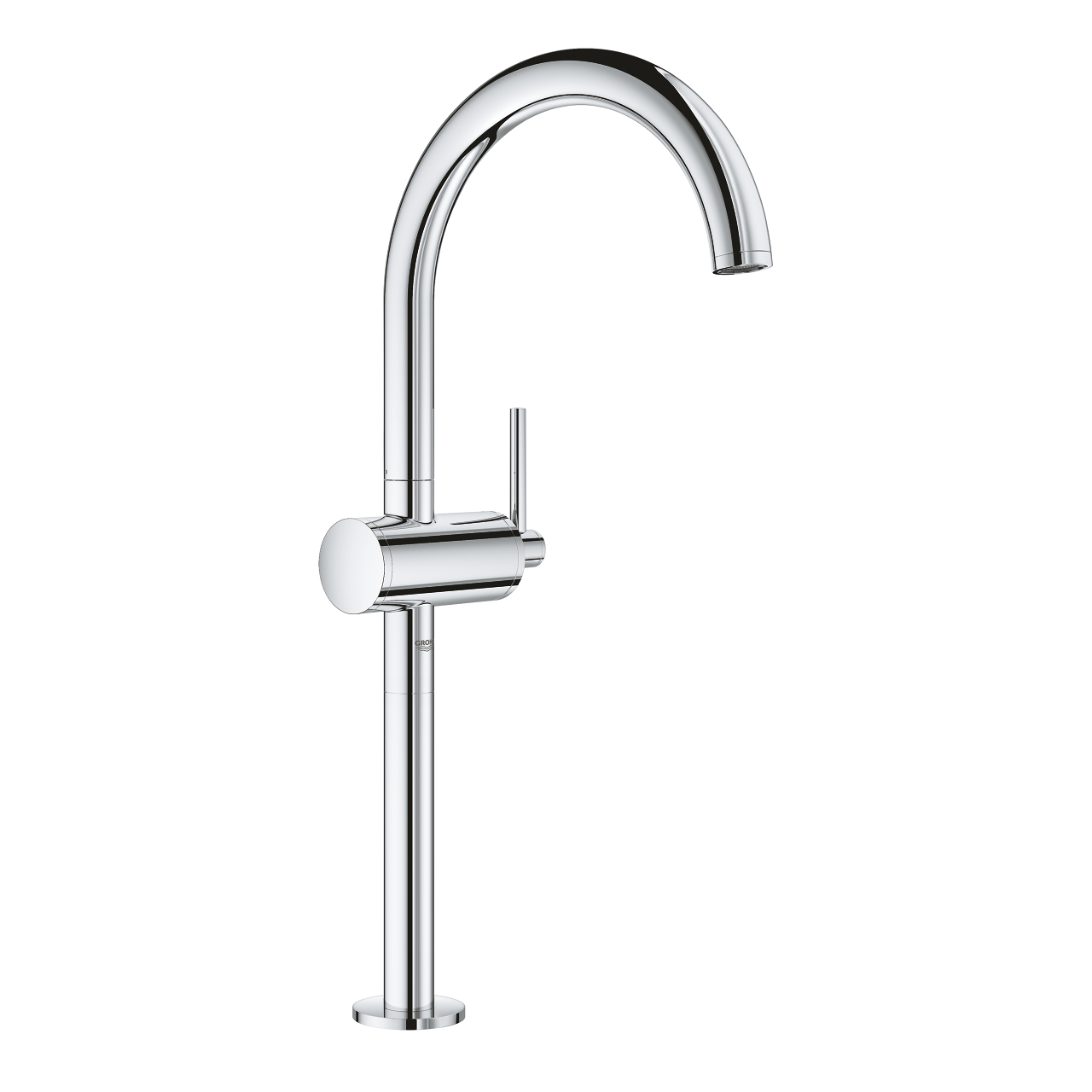 Grohe 32 647 003 Atrio Смеситель для свободностоящей раковины 326 мм, PushOpen, ∩ излив, 5,7 л/м