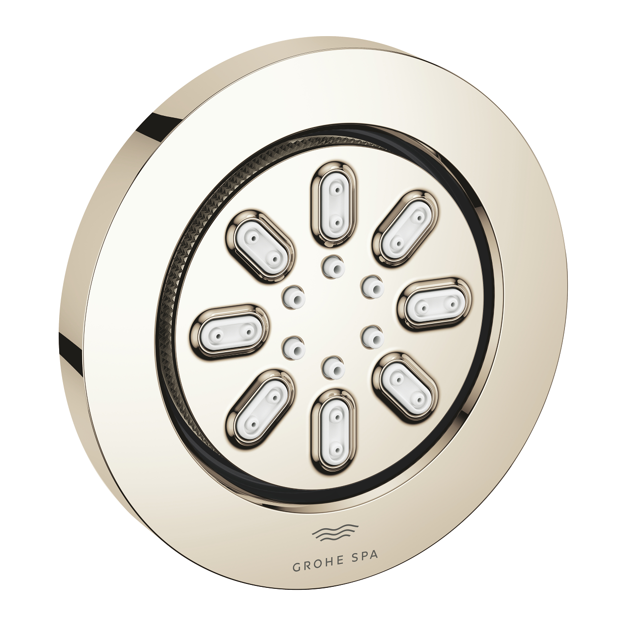 Grohe 26 801 BE0 Rainshower Aqua Боковая форсунка, Ø75 мм, 2 режима, ½", EcoJoy 3.3 л/мин