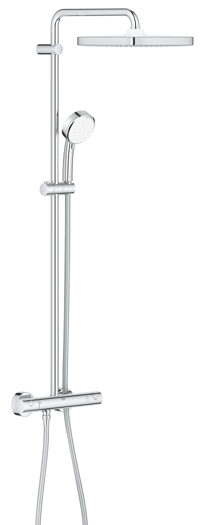 Grohe 26 689 000 Tempesta Cosmopolitan Cube Душевая система для душа, с терм. Ø250/100 мм, 1/2 режим