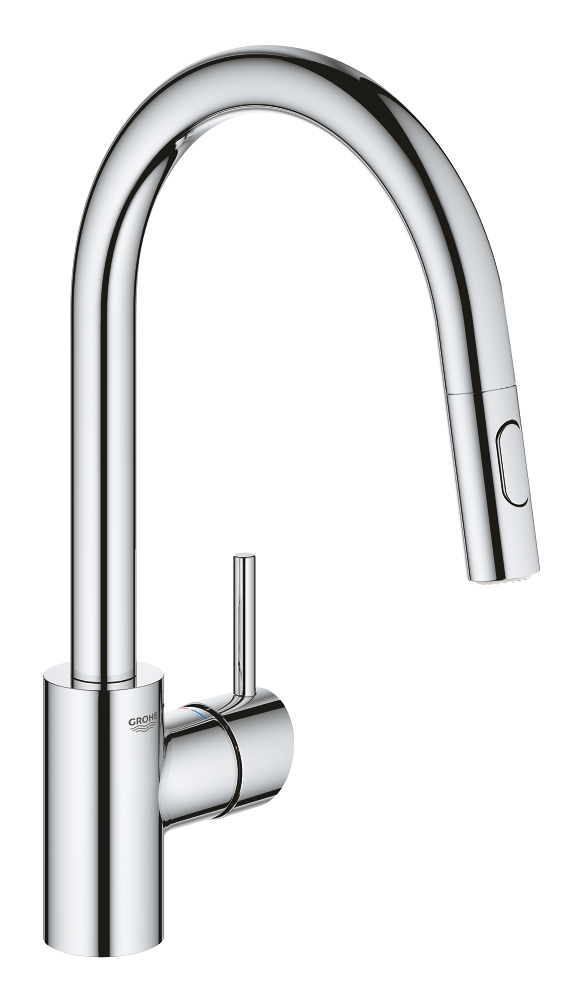 Grohe 31 483 002 Concetto Смеситель для кухни 188 мм, выдвижной ∩ излив, 2 режима