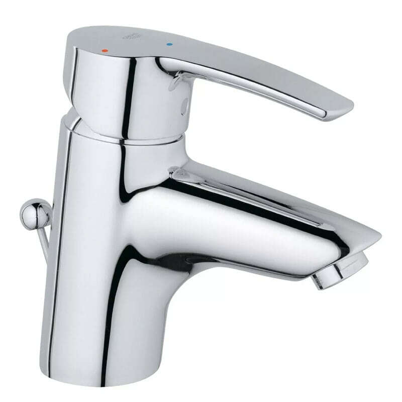 *СНЯТ*Grohe 33 558 001 Eurostyle Смеситель для раковины 44 мм, со сливным гарнитуром