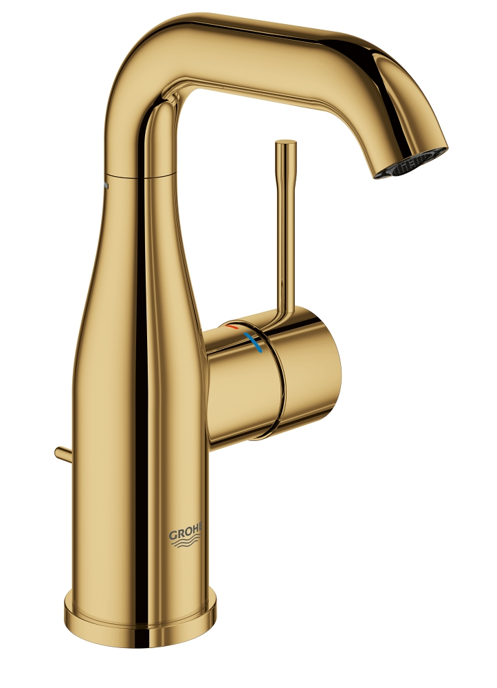 Grohe 23 462 GL1 Essence Смеситель для раковины 160 мм, со сливным гарнитуром, EcoJoy