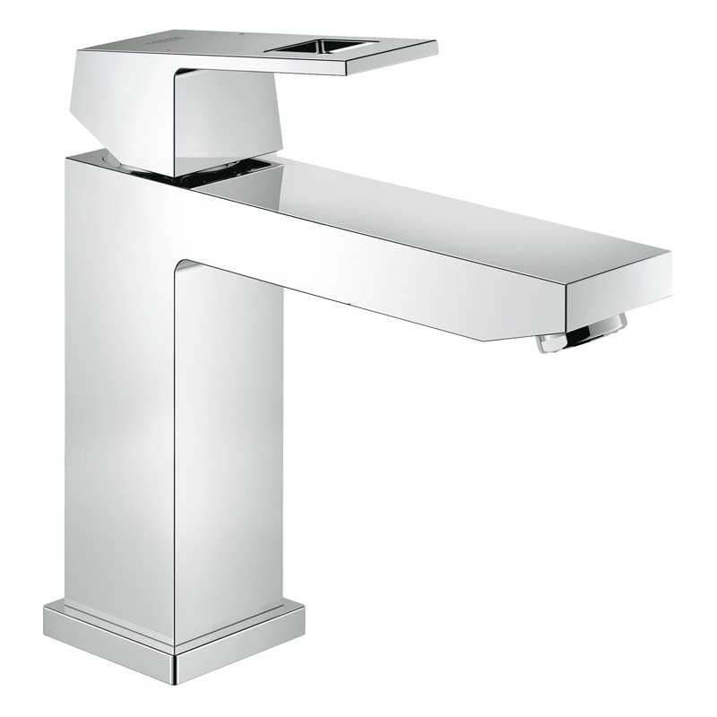 Grohe 23 446 000 Eurocube Смеситель для раковины 109 мм, гладкий, EcoJoy