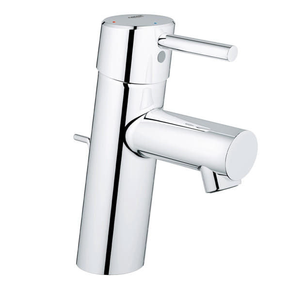 Grohe 23 380 10E Concetto Смеситель для раковины 66 мм, со сливным гарнитуром, CoolStart