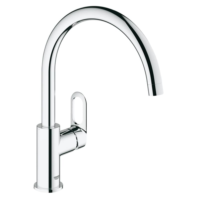 *СНЯТ*Grohe 31 368 000 (Замена на 31368001) BauLoop Смеситель для кухни 207 мм, ∩ излив